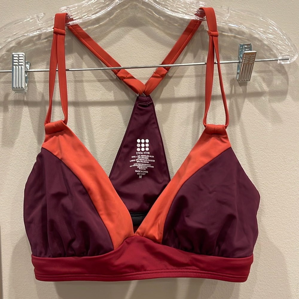 Title Nine racer back bikini, medium